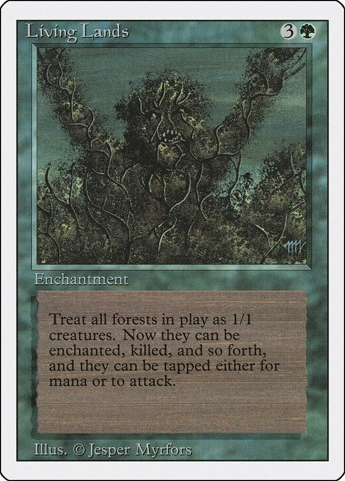 Image for Living Lands (Revised Edition) (3ED) - Magic: The Gathering