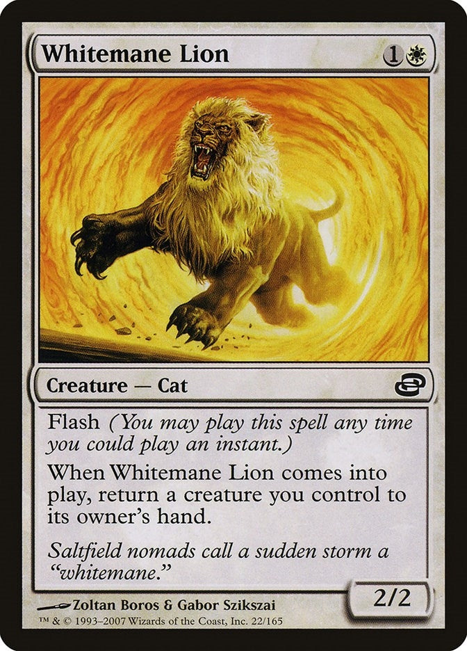 Image for Whitemane Lion (22) (Planar Chaos) (PLC) - Magic: The Gathering