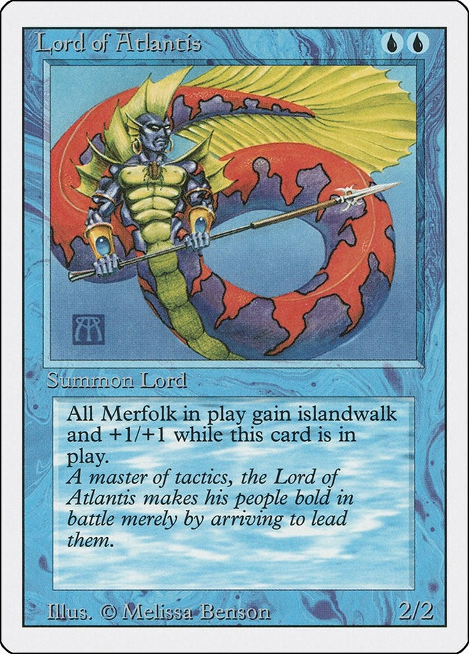 Image for Lord of Atlantis (Revised Edition) (3ED) - Magic: The Gathering