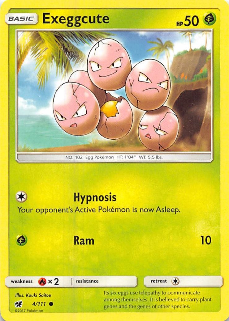 Exeggcute (4/111) (SM - Crimson Invasion)