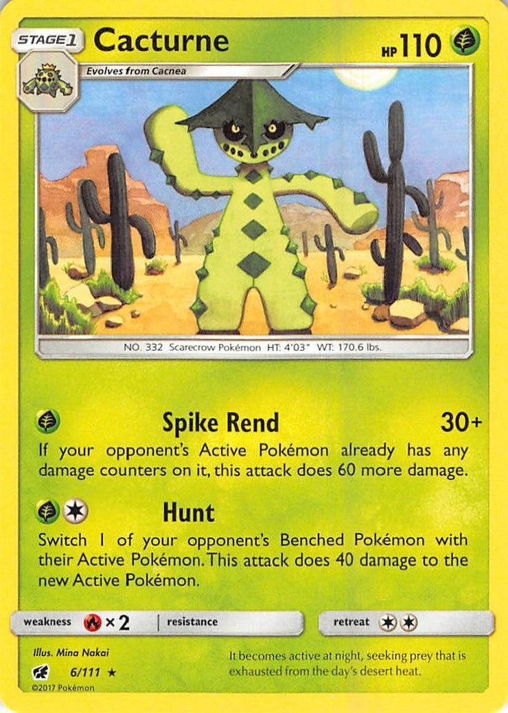 Cacturne (6/111) (SM - Crimson Invasion)