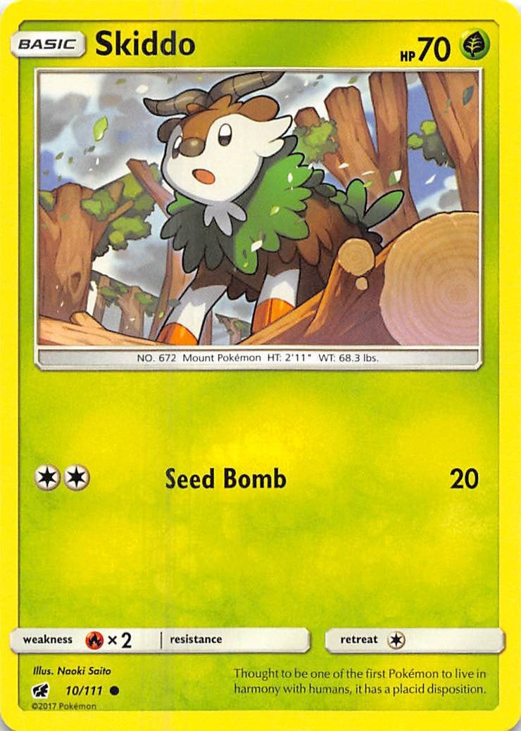 Skiddo (10/111) (SM - Crimson Invasion)