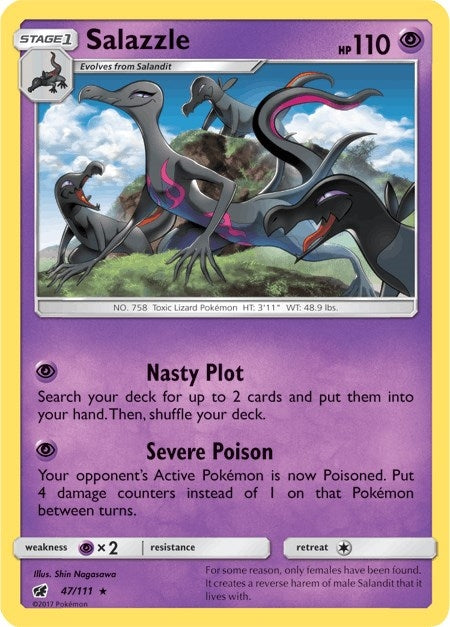 Salazzle (47/111) (SM - Crimson Invasion)