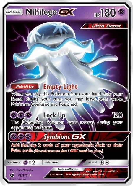 Nihilego GX (49/111) (SM - Crimson Invasion)