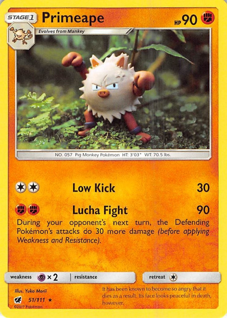 Primeape (51/111) (SM - Crimson Invasion)