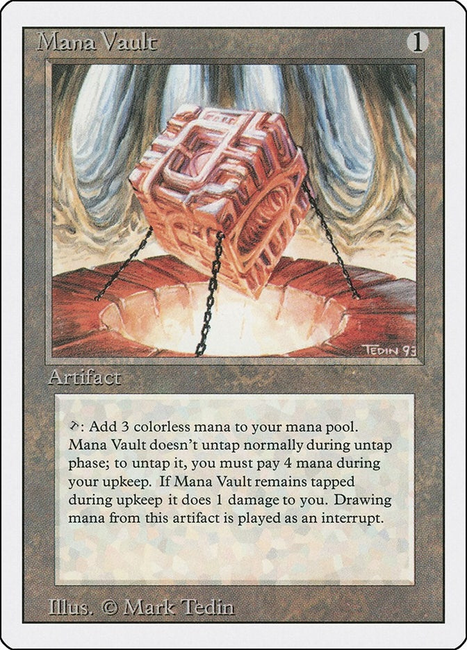 Image for Mana Vault (Revised Edition) (3ED) - Magic: The Gathering