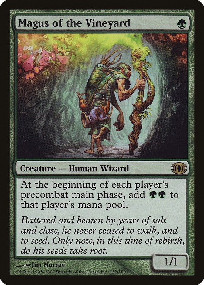 Image for Magus of the Vineyard (132) (Future Sight) (FUT) - Magic: The Gathering