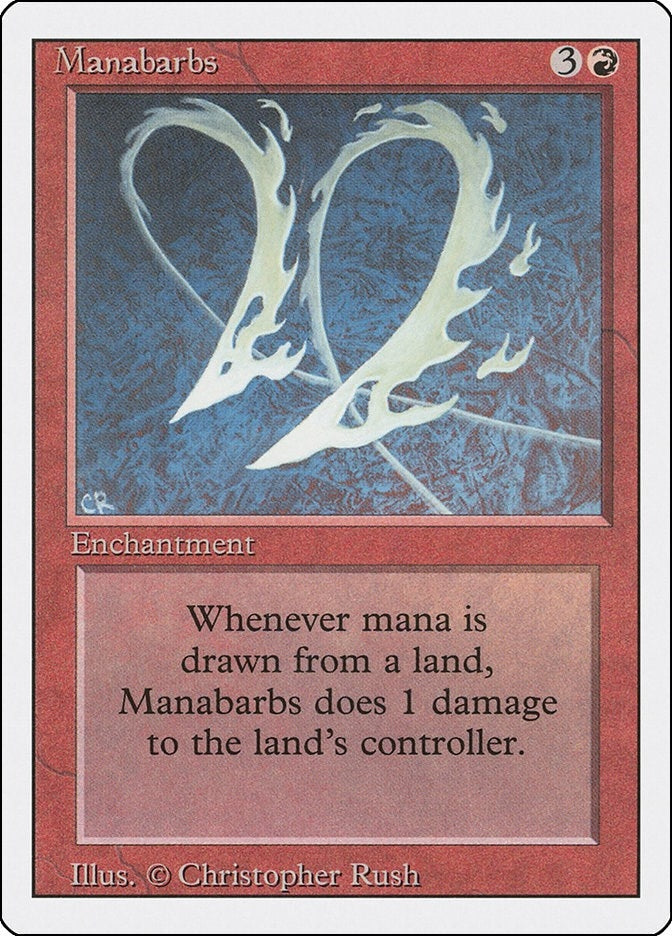 Image for Manabarbs (Revised Edition) (3ED) - Magic: The Gathering