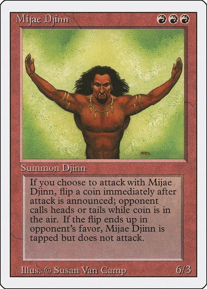Image for Mijae Djinn (Revised Edition) (3ED) - Magic: The Gathering