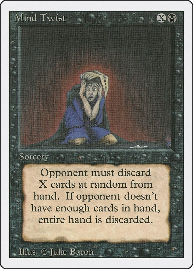 Image for Mind Twist (Revised Edition) (3ED) - Magic: The Gathering