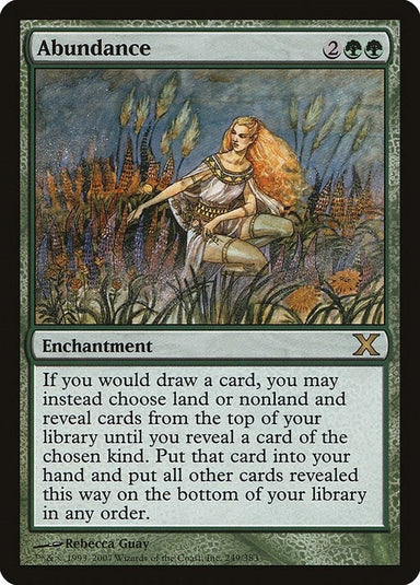 Image for Abundance (249) (10th Edition) (10E) - Magic: The Gathering
