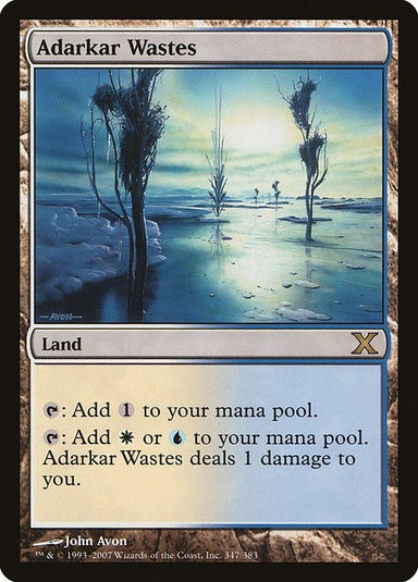 Image for Adarkar Wastes (347) (10th Edition) (10E) - Magic: The Gathering
