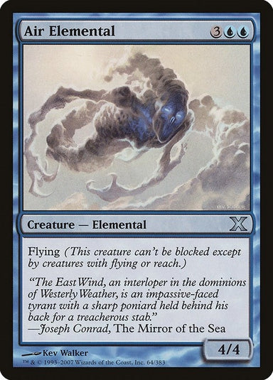 Image for Air Elemental (64) (10th Edition) (10E) - Magic: The Gathering