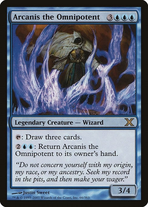 Image for Arcanis the Omnipotent (66) (10th Edition) (10E) - Magic: The Gathering