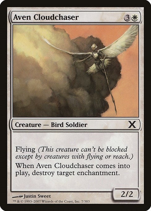 Image for Aven Cloudchaser (7) (10th Edition) (10E) - Magic: The Gathering