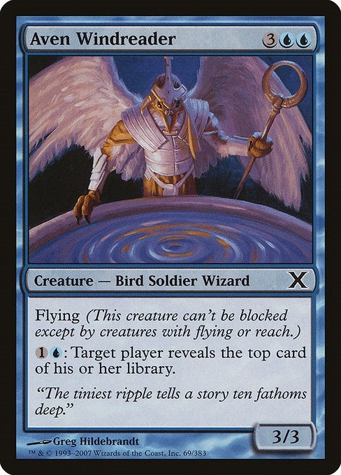 Image for Aven Windreader (69) (10th Edition) (10E) - Magic: The Gathering