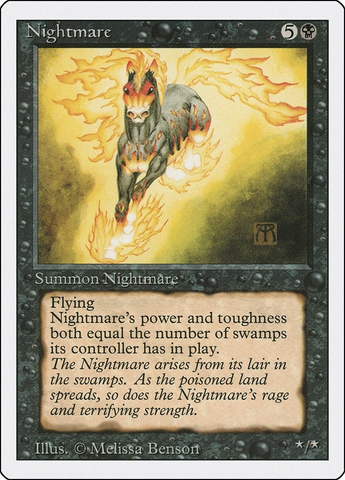 Image for Nightmare (Revised Edition) (3ED) - Magic: The Gathering