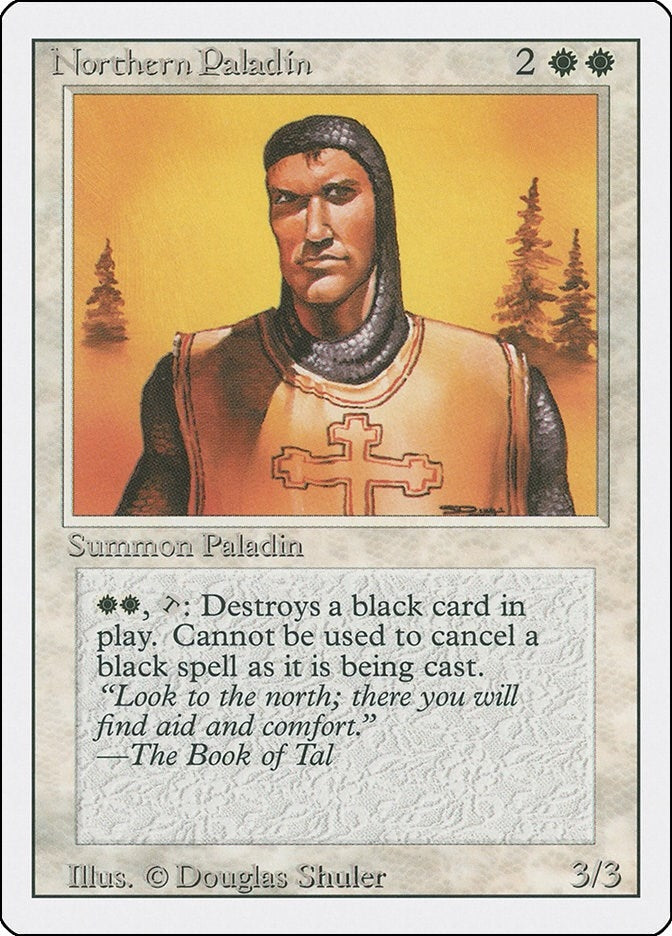 Image for Northern Paladin (Revised Edition) (3ED) - Magic: The Gathering