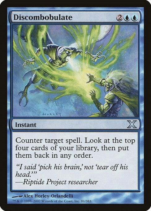Image for Discombobulate (81) (10th Edition) (10E) - Magic: The Gathering