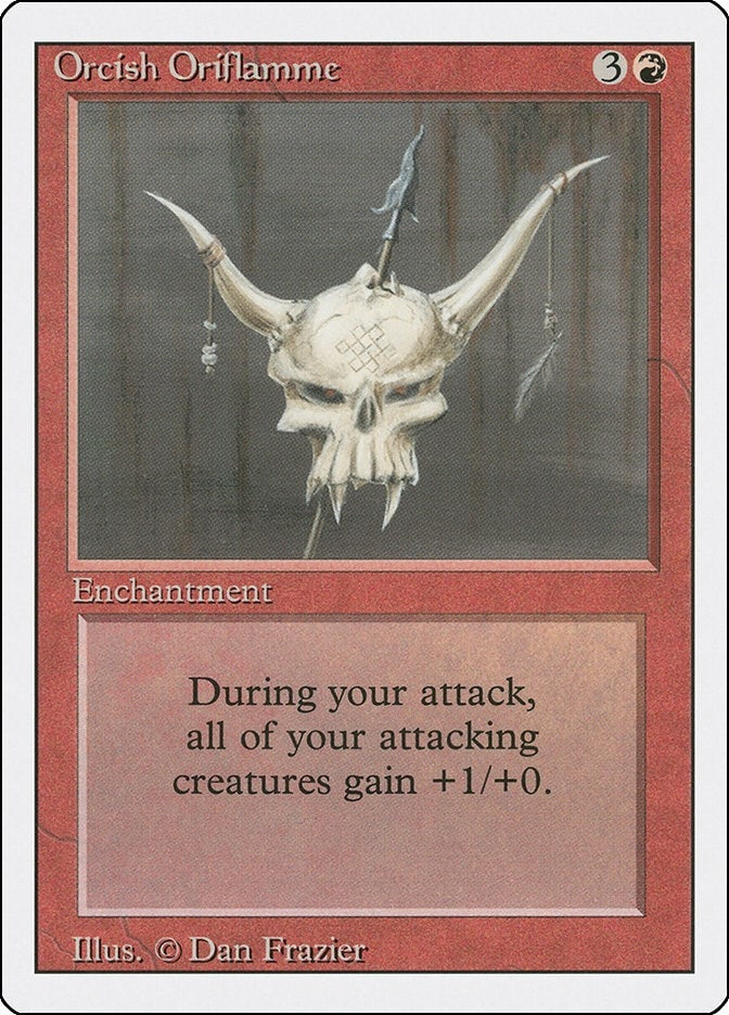 Image for Orcish Oriflamme (Revised Edition) (3ED) - Magic: The Gathering