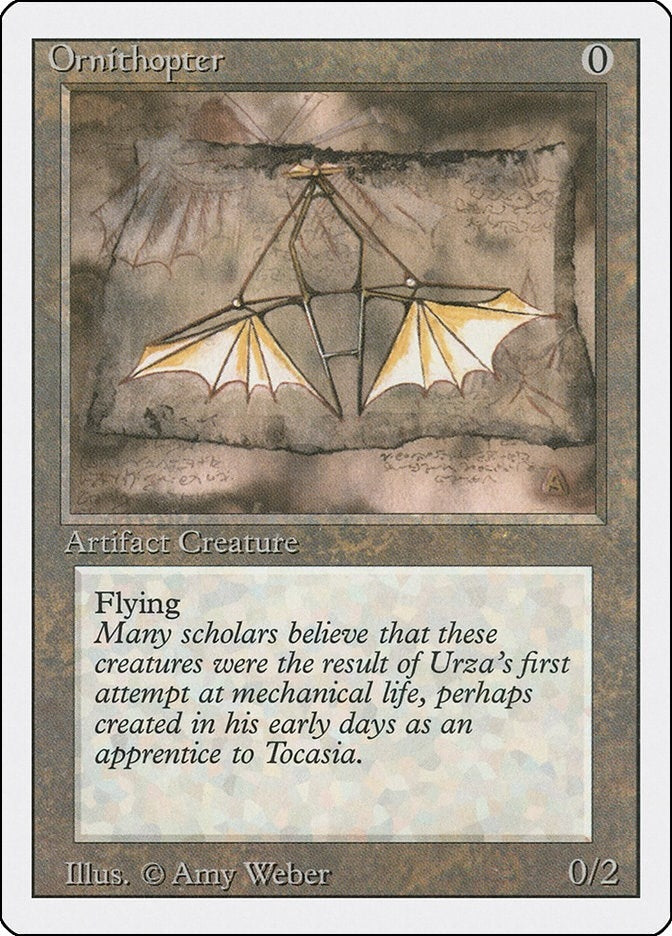Image for Ornithopter (Revised Edition) (3ED) - Magic: The Gathering