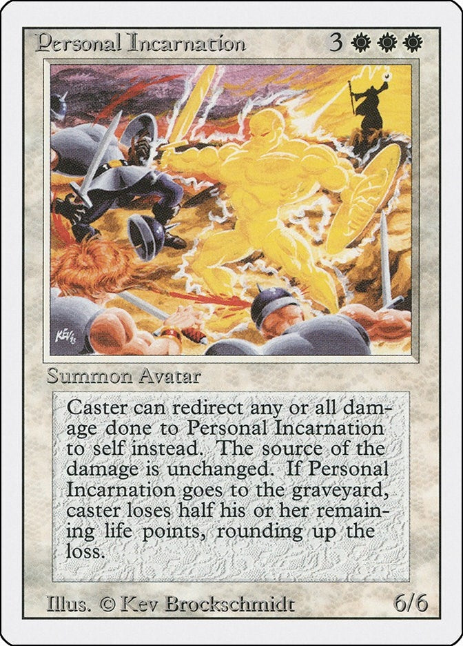 Image for Personal Incarnation (Revised Edition) (3ED) - Magic: The Gathering