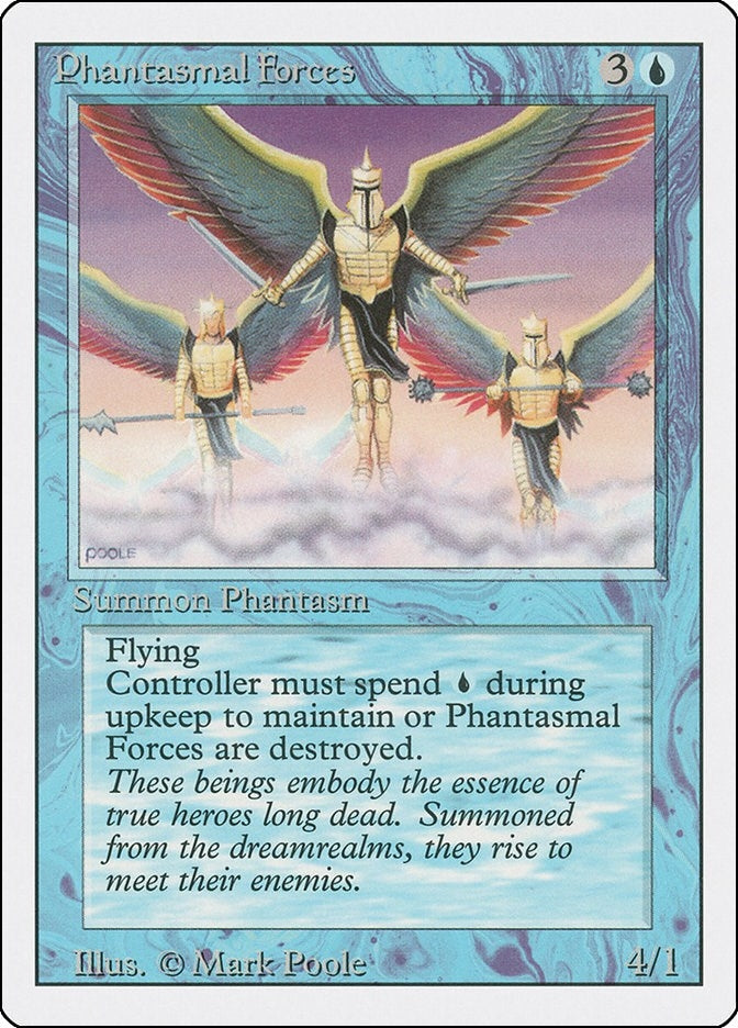 Image for Phantasmal Forces (Revised Edition) (3ED) - Magic: The Gathering