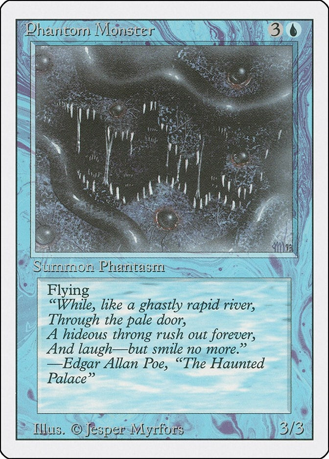 Image for Phantom Monster (Revised Edition) (3ED) - Magic: The Gathering