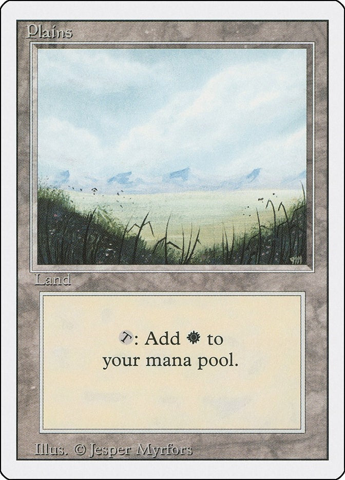 Image for Plains (A) (293) (Revised Edition) (3ED) - Magic: The Gathering