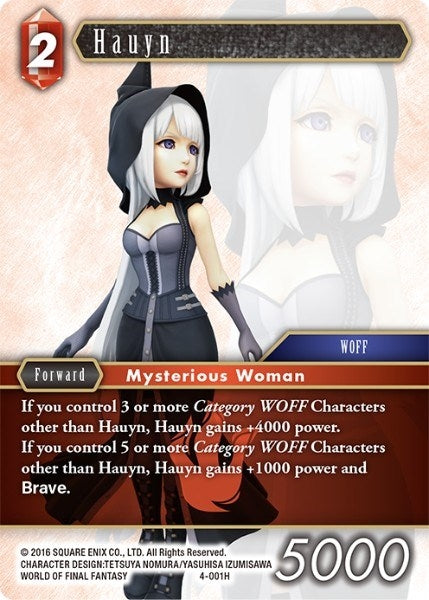 Image for Hauyn (4-001H) (Opus IV) (OP4) - Final Fantasy TCG