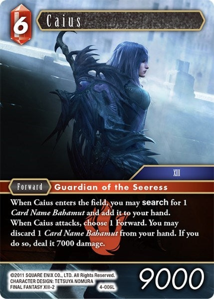 Image for Caius (4-006L) (Opus IV) (OP4) - Final Fantasy TCG