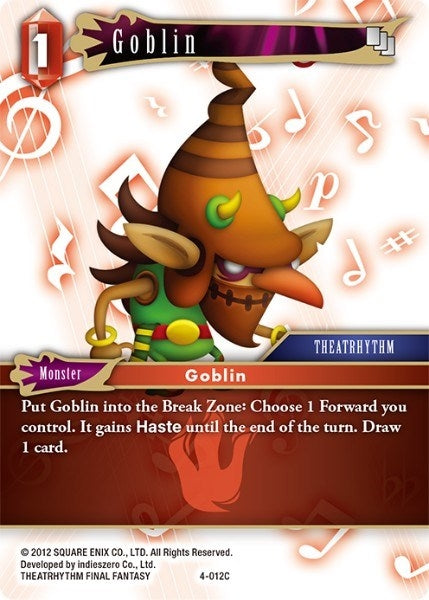 Image for Goblin (4-012C) (Opus IV) (OP4) - Final Fantasy TCG
