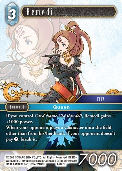 Image for Remedi (4-047R) (Opus IV) (OP4) - Final Fantasy TCG