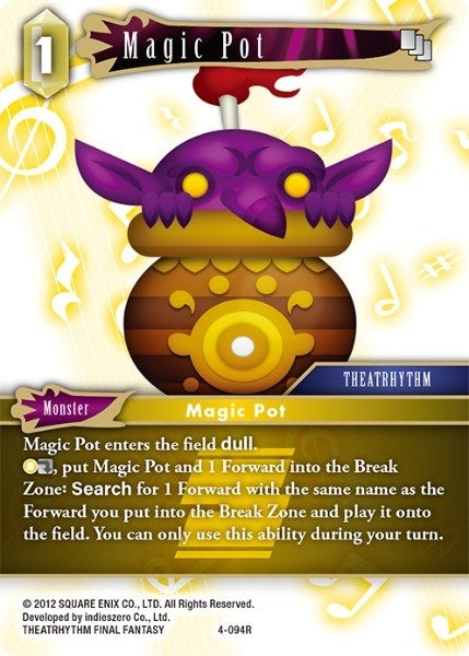Image for Magic Pot (4-094R) (Opus IV) (OP4) - Final Fantasy TCG