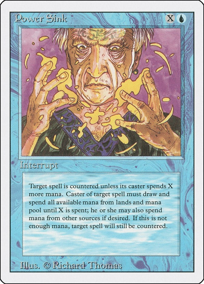 Image for Power Sink (Revised Edition) (3ED) - Magic: The Gathering