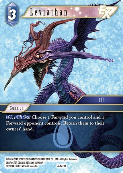 Image for Leviathan EX (4-143R) (Opus IV) (OP4) - Final Fantasy TCG