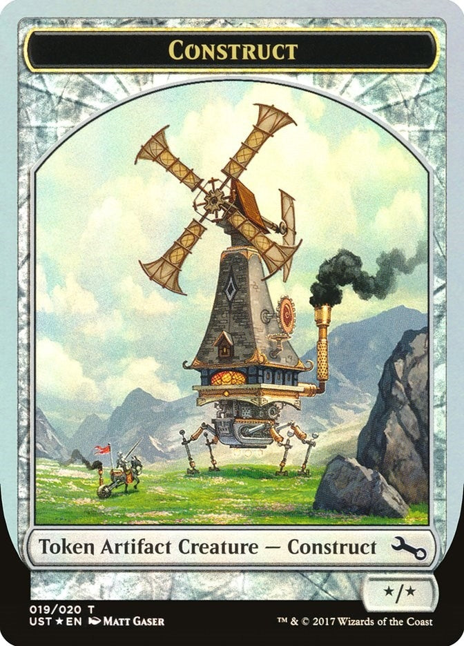 Image for Construct Token (19) (Unstable) (UST) - Magic: The Gathering