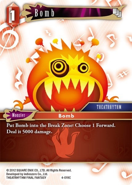 Image for Bomb (4-019C) (4-019C) (Opus IV) (OP4) - Final Fantasy TCG