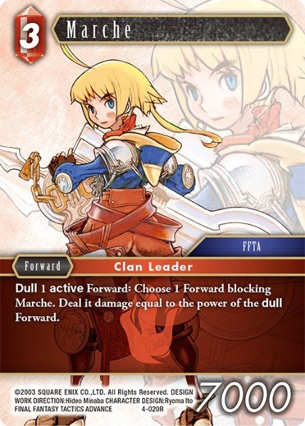 Image for Marche (4-020R) (Opus IV) (OP4) - Final Fantasy TCG