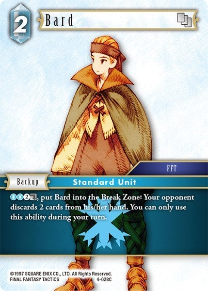 Image for Bard (4-028C) (4-028C) (Opus IV) (OP4) - Final Fantasy TCG