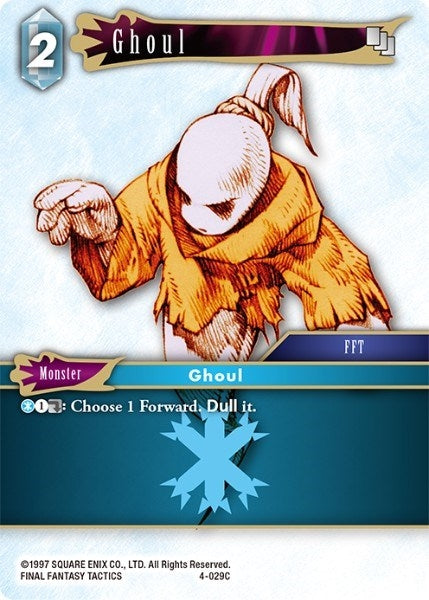 Image for Ghoul (4-029C) (Opus IV) (OP4) - Final Fantasy TCG