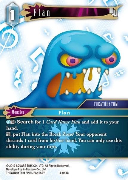 Image for Flan (4-043C) (Opus IV) (OP4) - Final Fantasy TCG