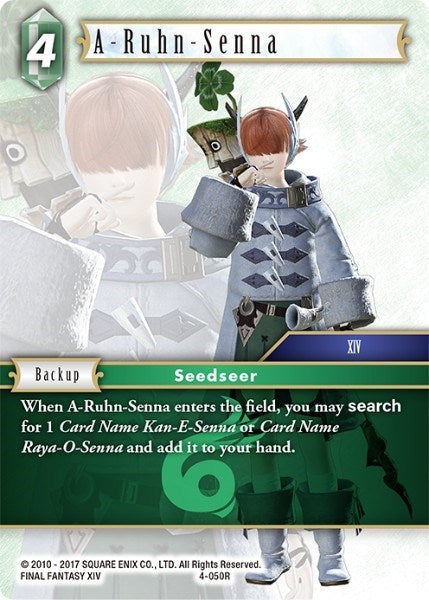 Image for A-Ruhn-Senna (4-050R) (Opus IV) (OP4) - Final Fantasy TCG