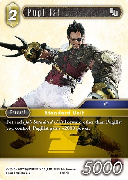Image for Pugilist (4-077R) (Opus IV) (OP4) - Final Fantasy TCG