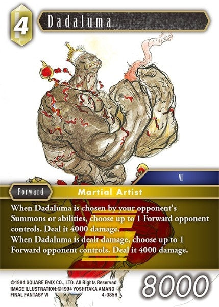 Image for Dadaluma (4-085H) (Opus IV) (OP4) - Final Fantasy TCG