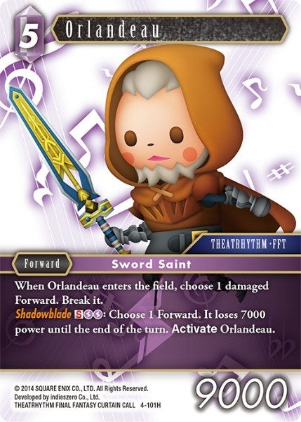Image for Orlandeau (4-101H) (Opus IV) (OP4) - Final Fantasy TCG
