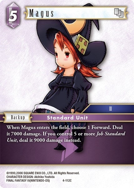 Image for Magus (4-112C) (Opus IV) (OP4) - Final Fantasy TCG