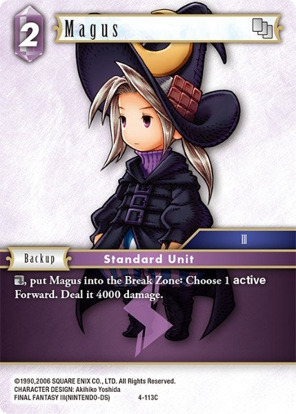 Image for Magus (4-113C) (4-113C) (Opus IV) (OP4) - Final Fantasy TCG