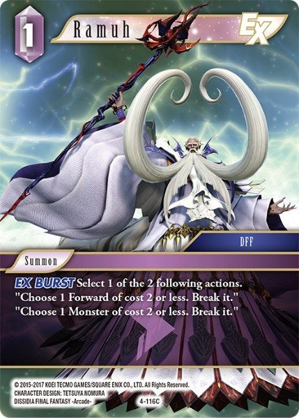 Image for Ramuh EX (4-116C) (Opus IV) (OP4) - Final Fantasy TCG