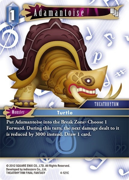 Image for Adamantoise (4-121C) (Opus IV) (OP4) - Final Fantasy TCG